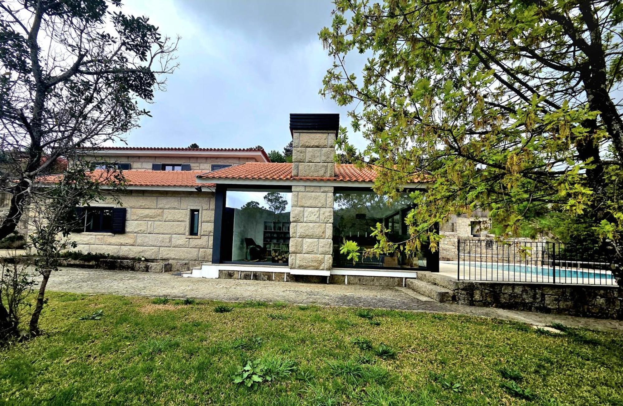 Vila Casa Fraga Do Suadouro Campo do Geres Exteriér fotografie